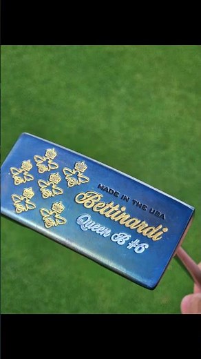 Final Results on Bettinardi Putter Restoration. #golf #diy #bettinardi #golfvideo #golfshorts
