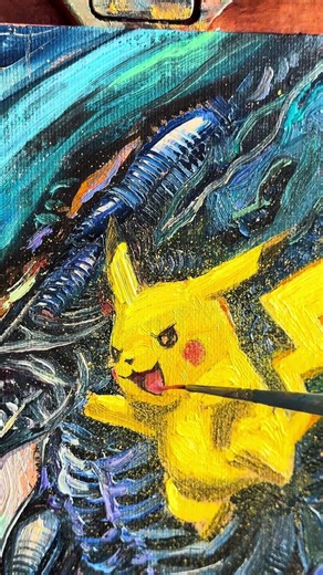 👾⚡️#pokemon #xenomorph