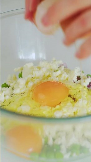 The World's Easiest Pea, Feta & Mint Fritters