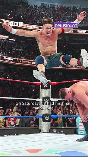 John Cena Retires from WWE After 24 Years | Final Match & Legacy| Newsround