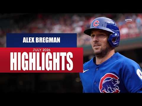 ALEX BREGMAN: BEST Highlights from July! 🌟 | MLB Highlights (July 2026)