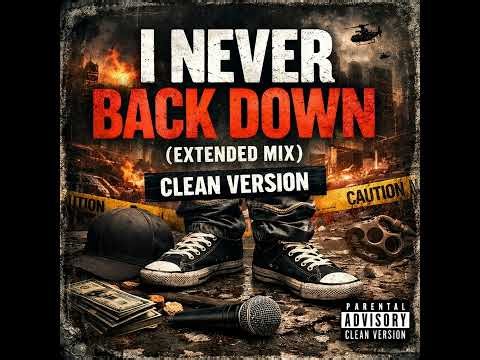 I Never Back Down (Extended Mix) Clean Version