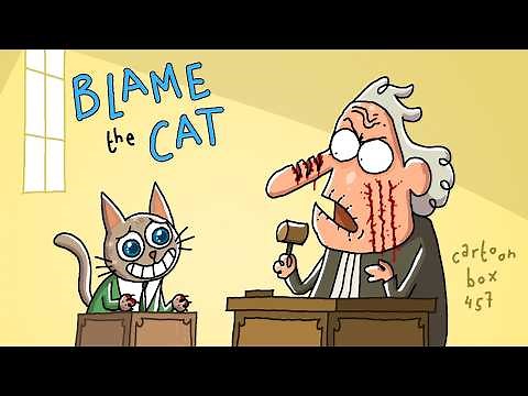 A Crime Scene in the Litter Box | Cartoon Box 457 | Frame Order | Hilarious Cartoons