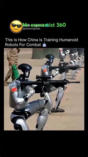 This is how China t training human eye robots in war?#trending#Robots. #warrobots#Robo #robohelp