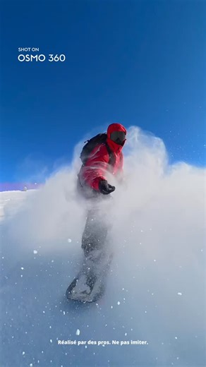 DJI FRANCE on Instagram: "Projection de neige, coupure invisible, reprise immédiate : ce type de transition est parfait en ski. Osmo 360 aide à la réussir en gardant toute l’action dans la scène et une image stable malgré les secousses, pour un enchaînement plus propre et plus dynamique. #DJI #DJIOsmo360 #360camera #Ski #Transition"