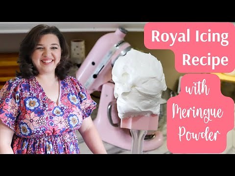 Royal Icing Recipe with Meringue Powder