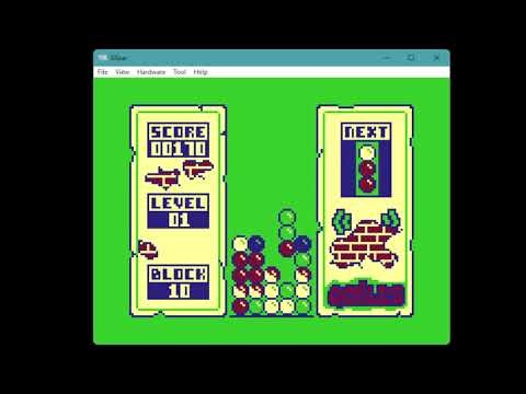 Oodles game for the Tandy Color Computer