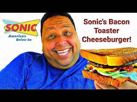 Sonic's Bacon Cheeseburger Toaster REVIEW!
