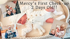 9.9K views · 858 reactions | Mercy's First Check-up- 2 DAYS old 殺 You can follow our Instagram & YouTube for more updates here﫶 @thedettyfam @sisteramberdetty https://www.youtube.com/channel/UC96DdNewBpuUURGkioC5_xg | Sister Amber Detty | Facebook