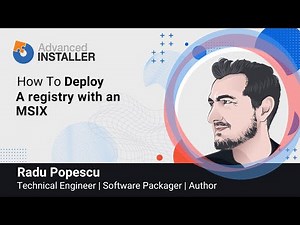 How to package and deploy a registry within an MSIX