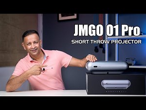 JMGO O1 PRO - ULTRA-SHORT THROW SMART LED PROJECTOR | UNBOXING & PREVIEW | OLIZ STORE
