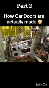 How Car Doors Are Made: Stamping to Assembly (part 2) #manufacturing #cars