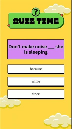 Easy English Quiz | English Grammar Quiz | Grammar Exercise | Conjunction Quiz |Conjunction Exercise