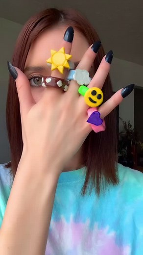 Making my own #clayrings 🙂