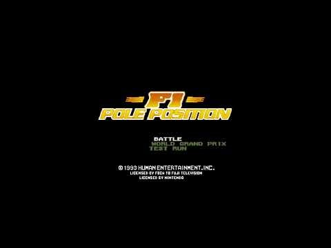 F1 Pole Position Super Nintendo SNES 1993