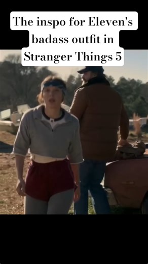 What's the inspiration for Eleven's outfit in Stranger Things 5? #milliebobbybrown #strangerthings5