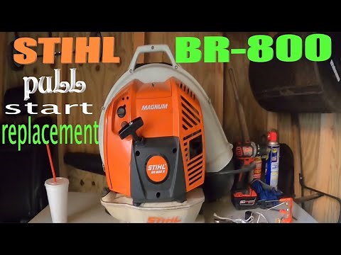 STIHL BR800 PULL START REPLACEMENT