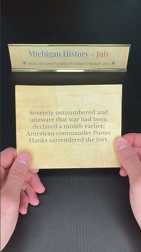 🏳️ The Bloodless Battle of Fort Mackinac