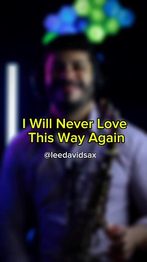 Dionne Warwick Saxophone Cover: I Will Never Love This Way Again