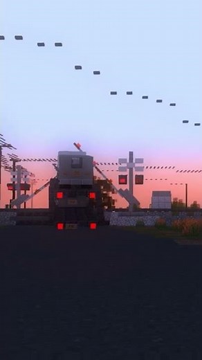 Train Crash Minecraft Short 1