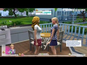 The Sims™ 4 kissing scene 1