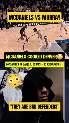 McDaniels went at the "BAD DEFENDERS"😤