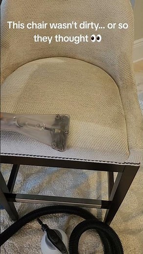 Professional Upholstery Cleaning | Beige Chair Transformation