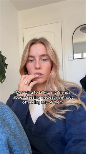 Trying to explain modesty without stepping on anyone’s toes… literally impossible 😂 But at least I can layer without melting now. If you hate bulk but still want coverage, welcome to the club 🤝 #modestfashion #modestytiktok #christiantiktok #layeringhack #fashionhumor #modeststyle #halftee #layeringmadeeasy #stylehacksforgirls #millennialmom #ootdtiktok #fashionfinds | Halftee Layering Fashions