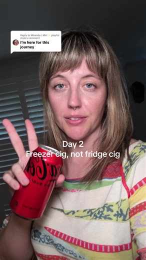 Playful Style: Freezer Cig Experiment with Diet Coke