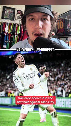 Valverde Scores Stunning Third Goal Against Man City