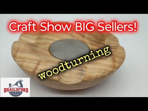 Turning 8/4 Ash into Profit: My Hot-Selling Cigar Ashtrays! #brailsfordwoodworks #woodturning