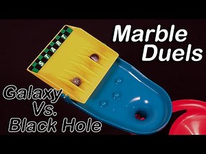 Marble Race: Thrilling Head-to-Head Duels: Galaxy vs. Black Hole