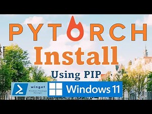 [PYT 02] PyTorch Install using Pip on Windows (윈도우 환경에서 pip를 사용하여 파이토치 설치 방법)