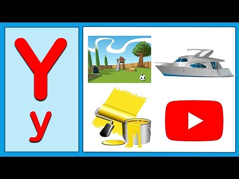 Phonics Letter | Phonics Letter Y | Learning Alphabet Y | ABC Flashcards