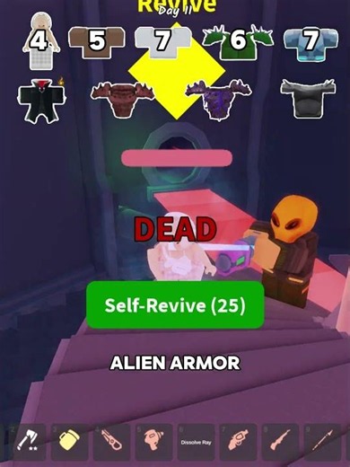 all armor vs alien commander roblox 99nights😳#99nightintheforest #99nights #roblox