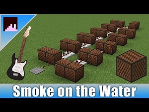 Quick and Easy Minecraft Noteblock Tutorial: Smoke on the Water - Deep Purple ('How to' video 2020)