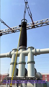 Insulator Cleaning: Cleaning Electrical Insulation Sleeves on Power Lines