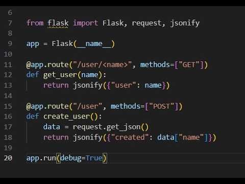 Flask Core Functions Explained in 3 Minutes | Build Your First API Fast 🚀
