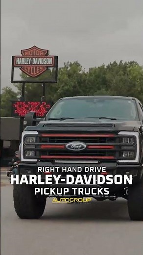 Right Hand Drive Harley-Davidson Trucks — something bold is on its way with Autogroup International.