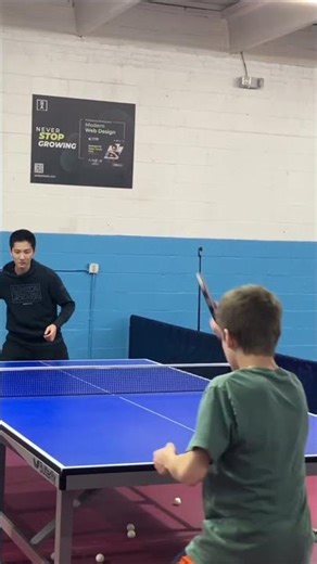 Ripping Backhand At The End #tabletennis #pingpong #smash #sports