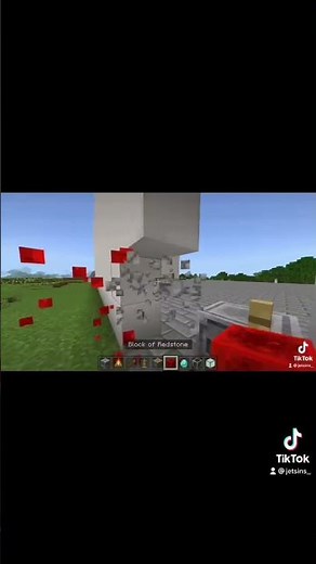 Minecraft bedrock edition glass item display building tutorial