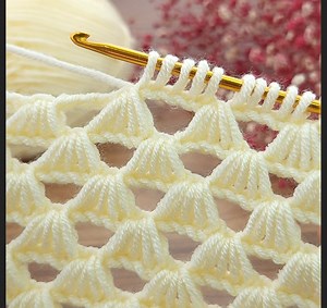 63K views · 2.1K reactions | Amazing * 5 loops Super Easy Tunisian Crochet Baby Blanket For Beginners online Tutorial * #Tunisian | Fashion World | Facebook