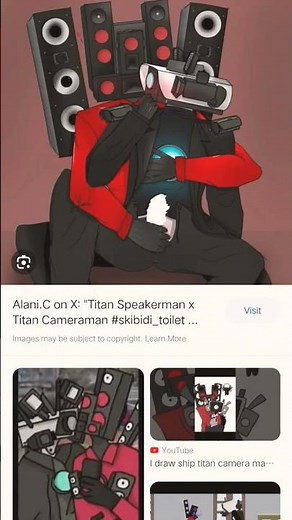 titan speaker man with titan cameraman sus