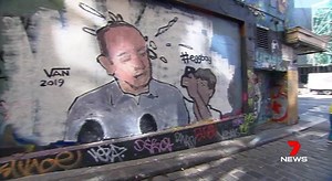 958K views · 10K reactions | A mural of a 17-year-old boy egging...