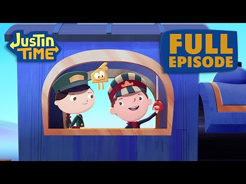 Tricky Train Trek 🚂 Full Episode | Justin Time Season 3