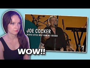Joe Cocker - With A Little Help From My Friends (Live) | First Time Reaction