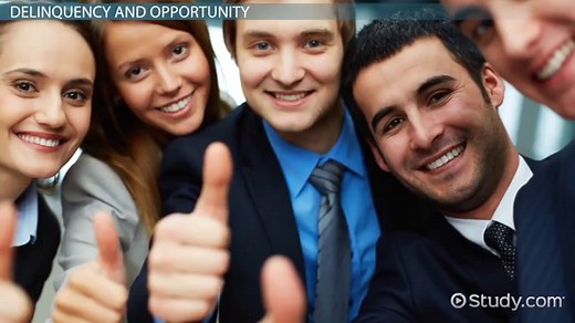 Cloward & Ohlin's Theory of Opportunity & Deviant Subcultures