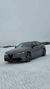 2026 Alfa Romeo Giulia — Winter Driving
