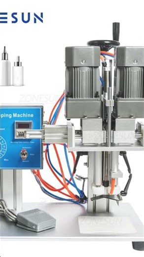 Best-seller: ZONESUN ZS-XG6100 Desktop Pneumatic Pump Bottle Capping Machine