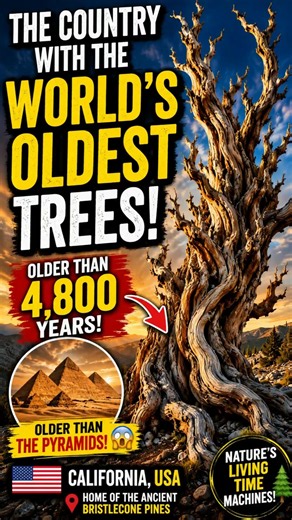 The Country With the World's Oldest Trees 🌲⏳ # #youtubeshorts #viralshorts #travel #event #fyp